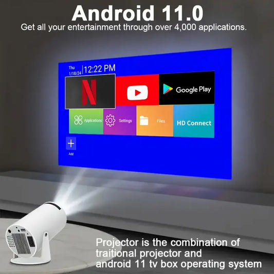 Mini Proyector Portátil Full HD [Tu Cine al Instante 40% OFF]